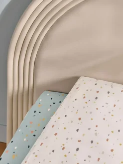 Sale Next 2 Pack Blue Terrazzo Fitted Sheets