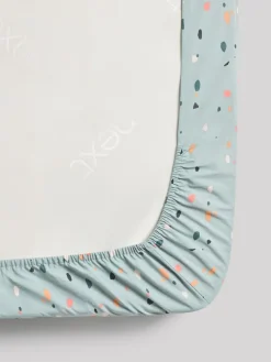 Sale Next 2 Pack Blue Terrazzo Fitted Sheets