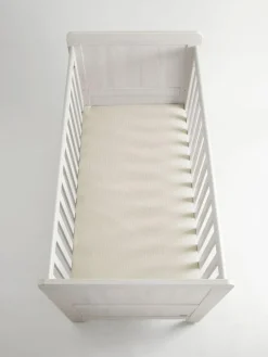 Discount Next 2 Pack Baby Muslin Fitted Sheets Cream