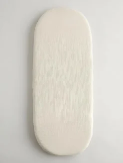 Discount Next 2 Pack Baby Muslin Fitted Sheets Cream