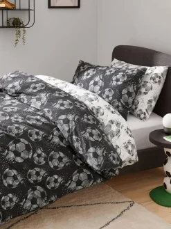 Sale Next 2 Pack Duvet Cover and Pillowcases Set Glow In The Dark Football