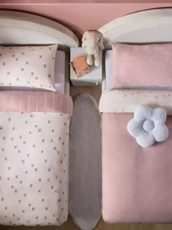 Next 2 Pack Natural Hearts Duvet Cover and Pillowcase Set^ Childrens Bedding|Bedsets & Duvet Covers