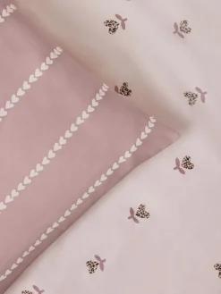 Next 2 Pack Natural Hearts Duvet Cover and Pillowcase Set^ Childrens Bedding|Bedsets & Duvet Covers