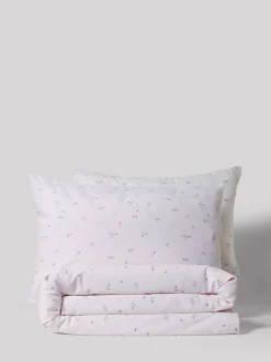 Next 2 Pack White/Pink Floral Duvet Cover and Pillowcase Set