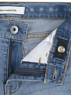 Online Abercrombie & Fitch Blue High Rise Flare Jeans