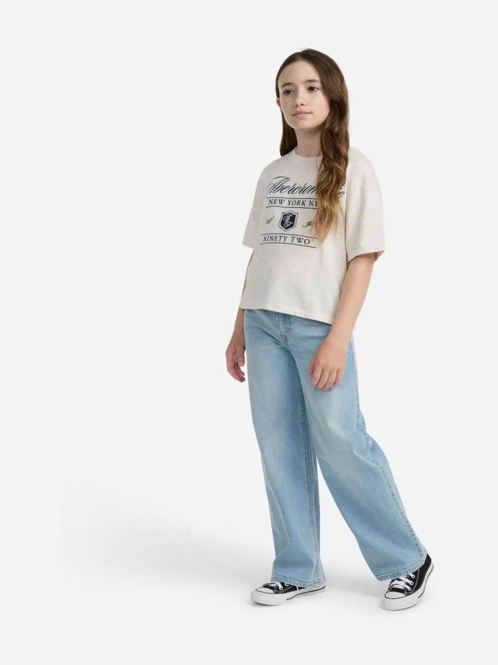 Abercrombie & Fitch High Rise Wide Leg Jeans^ Jeans