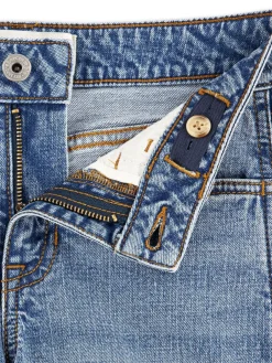 Online Abercrombie & Fitch Blue High Rise Barrell Jeans