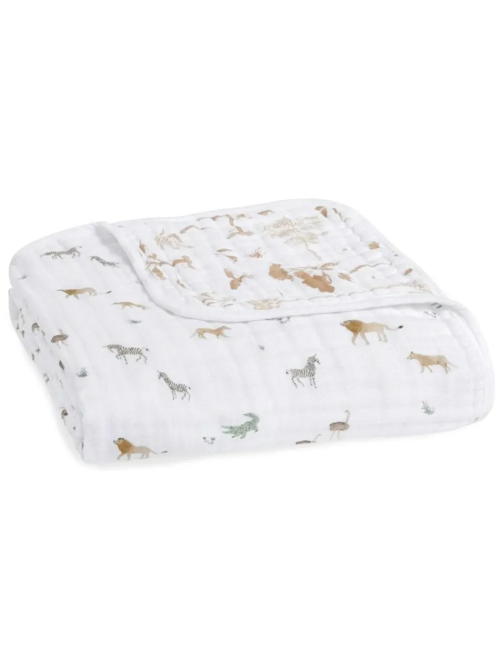 Hot Aden + Anais White Dream Blanket Muslin Safari Dream