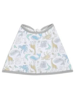 Online Aden + Anais White Essentials 100% Cotton Muslin History Baby Burpy Bib