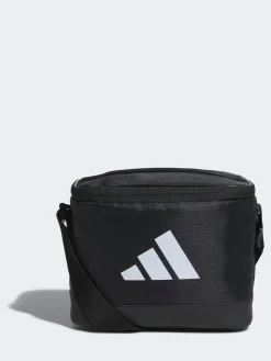 Clearance adidas 3 bar lunch bag Black