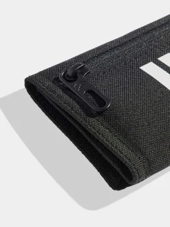 New adidas 3 Stripe Wallet Black