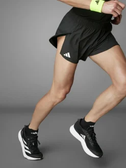 adidas Adizero Essentials Running Split Shorts Black