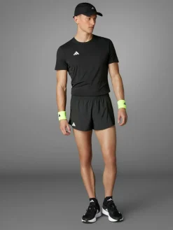adidas Adizero Essentials Running Split Shorts Black