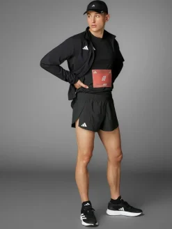 adidas Adizero Essentials Running Split Shorts Black