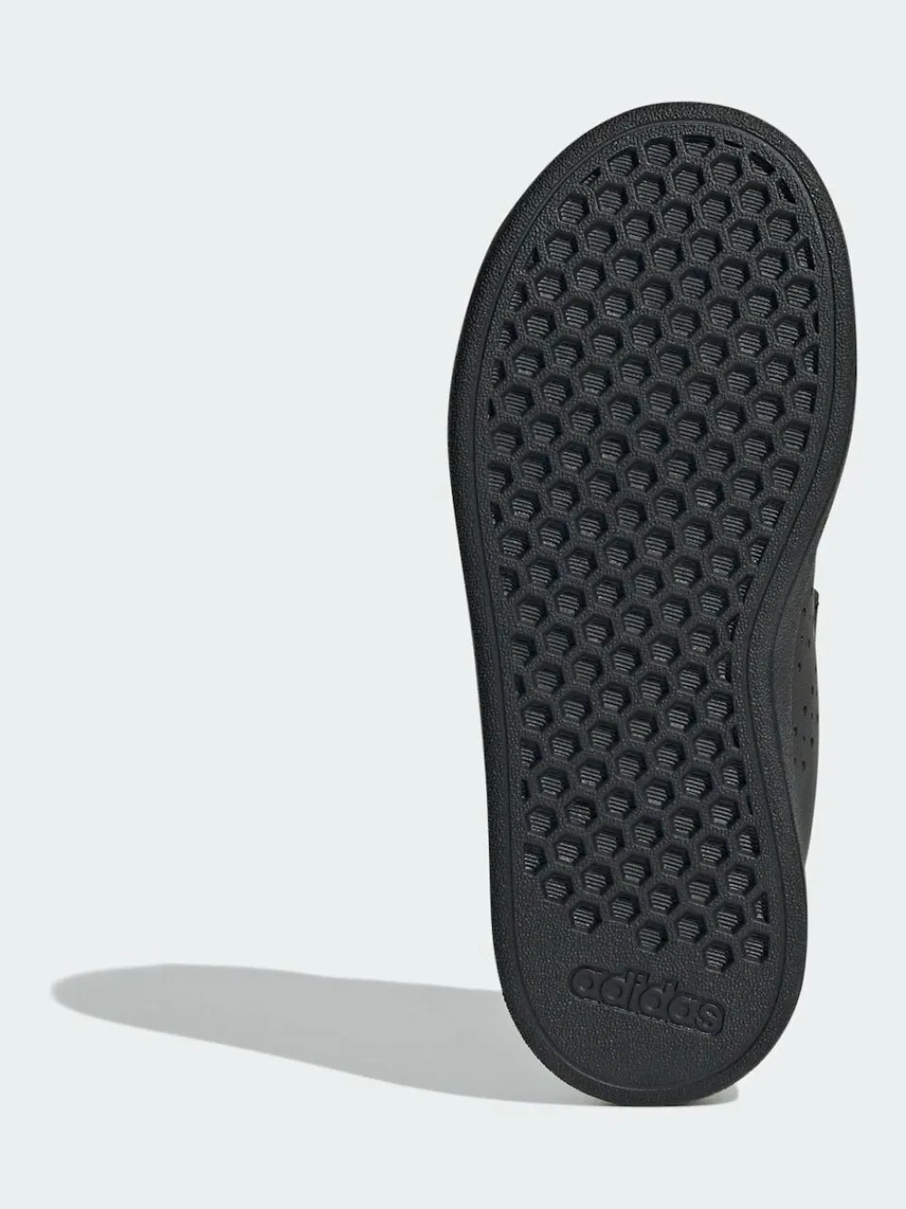 New adidas Advantage Base 2.0 Hook and Loop Kids Trainers Black