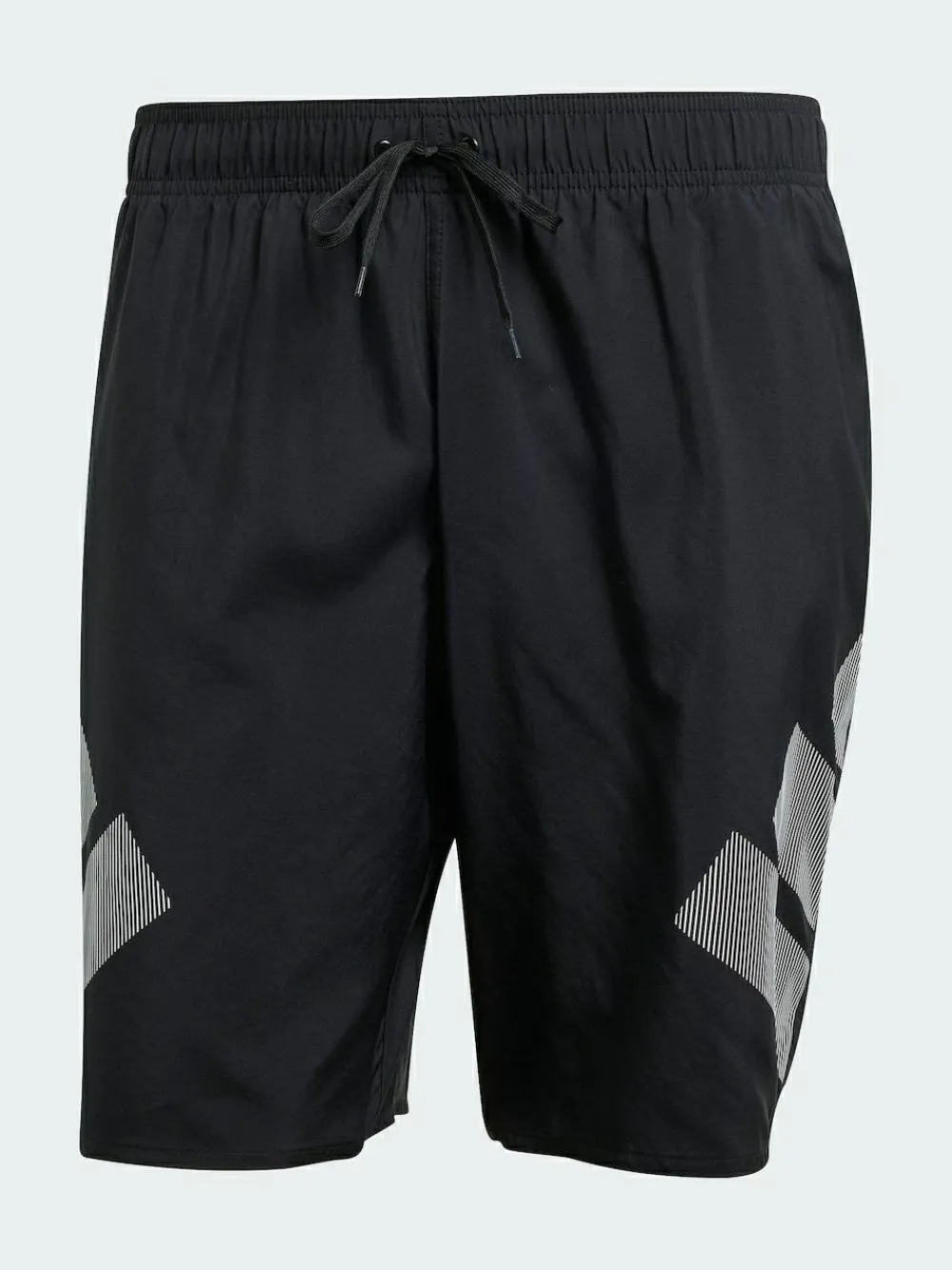 adidas Black Big Bars Shorts 8-Inch^ Swimwear