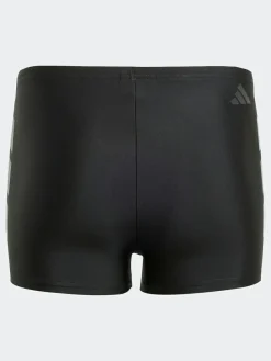 Sale adidas Black Big Bars Swim Boxers Kids