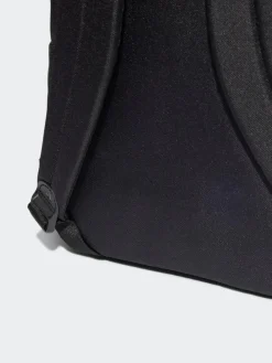 adidas Black Chrome Classic 3 Bar Logo Backpack^Women Bags|Bags