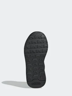 adidas Black Chrome Tensaur Switch Hook and Loop Kids Trainers^BOY School Shoes|Boys Shoes