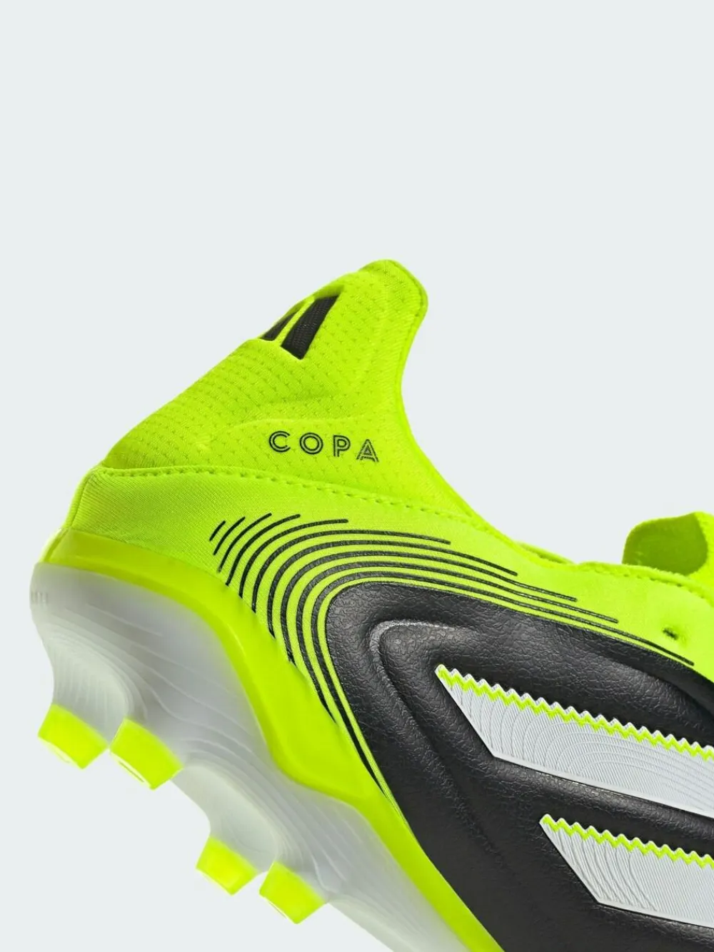 adidas Black Copa Pure 3 Pro Firm Ground Boots^ Soccer Cleats