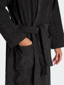 adidas Black Dressing Gown