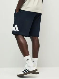 Best adidas Essentials Big Logo French Terry Shorts Black