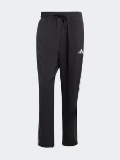 Discount adidas Essentials 3-Stripes Stanford Open Hem Joggers Black