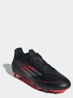 adidas Black F50 Club Football Boots^ Soccer Cleats