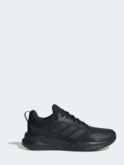 adidas Fortarun 4.0 Lace Junior Trainers Black