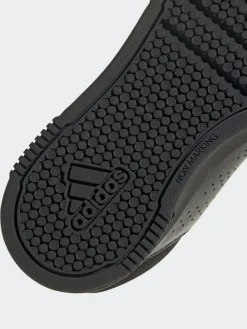 adidas Black Hook and Loop Tensaur Kids Trainers^BOY Sneakers|Sneakers