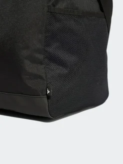 adidas Black Large Linear Duffel Bag