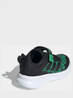 Discount adidas Minecraft Forarun 4.0 Kids Trainers Black