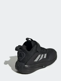 Clearance adidas Black Ownthegame 3.0 Kids Trainers