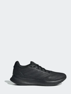 New adidas Black Runfalcon 5 Lace Running Junior Trainers
