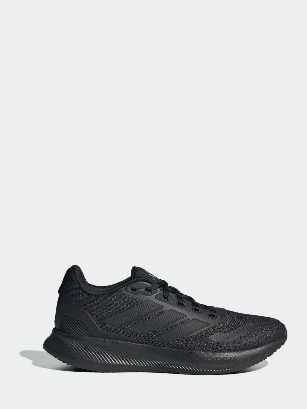 New adidas Black Runfalcon 5 Lace Running Junior Trainers