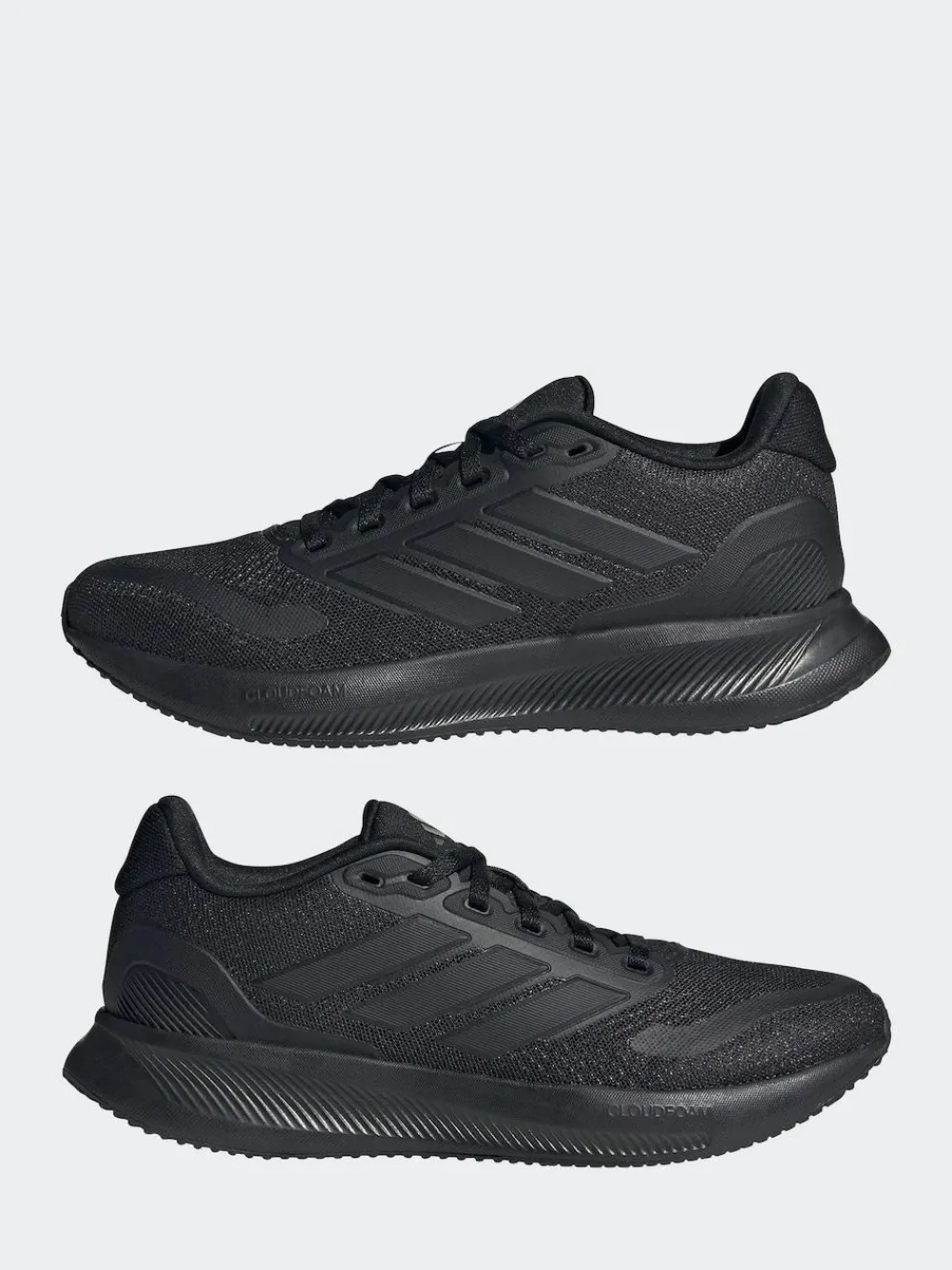 New adidas Black Runfalcon 5 Lace Running Junior Trainers