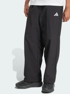 Discount adidas Black Small Essential Logo Woven Open Hem Joggers