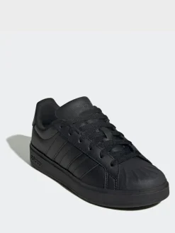 Online adidas Street Talk Lace Junior Trainers Black
