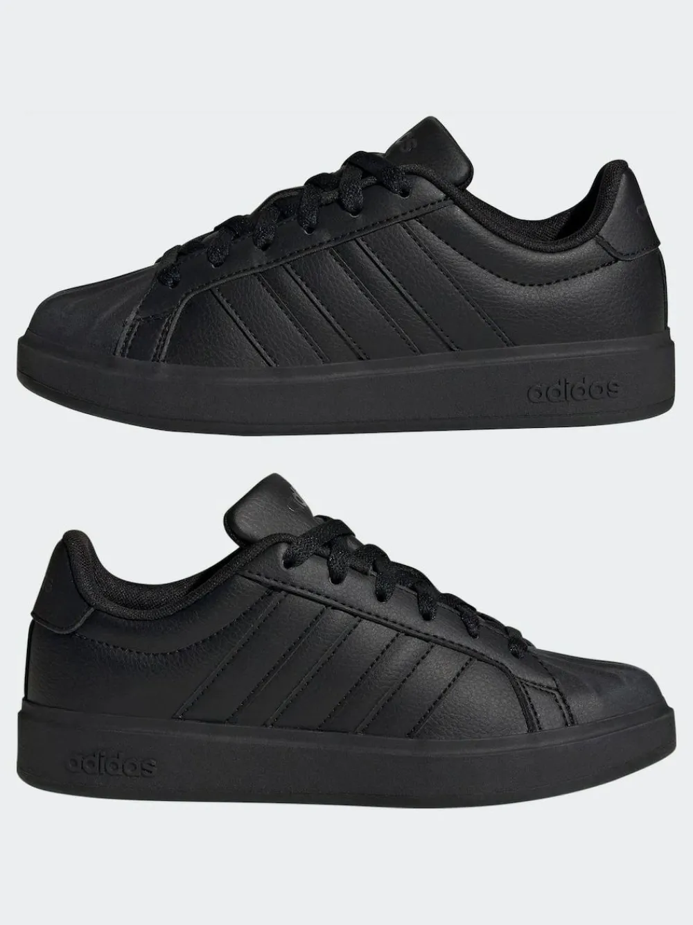 Online adidas Street Talk Lace Junior Trainers Black