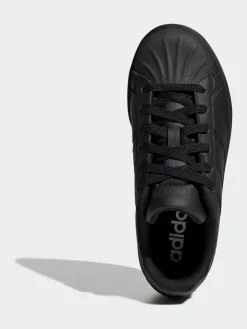 Online adidas Street Talk Lace Junior Trainers Black