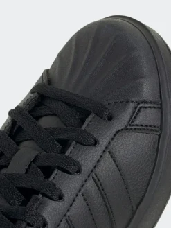 Online adidas Street Talk Lace Junior Trainers Black