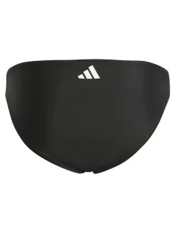 Outlet adidas 3-Stripes V-Back Kids Bikini Black