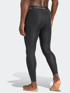 Sale adidas Black TECHFIT Compression Training Long Tights