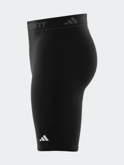 Sale adidas TECHFIT Compression Training Short Tights Black