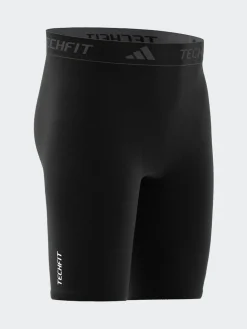 Sale adidas TECHFIT Compression Training Short Tights Black