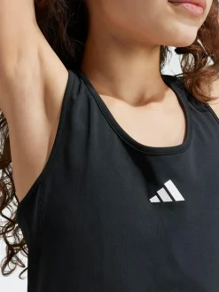 Online adidas Black Techfit Kids Tank Top