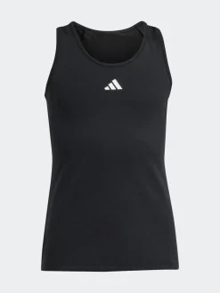 Online adidas Black Techfit Kids Tank Top