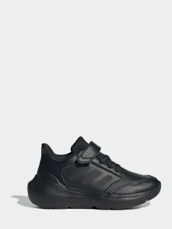 adidas Black Tensaur Run 3.0 Hook and Loop Kids Trainers^BOY School Shoes|Boys Shoes
