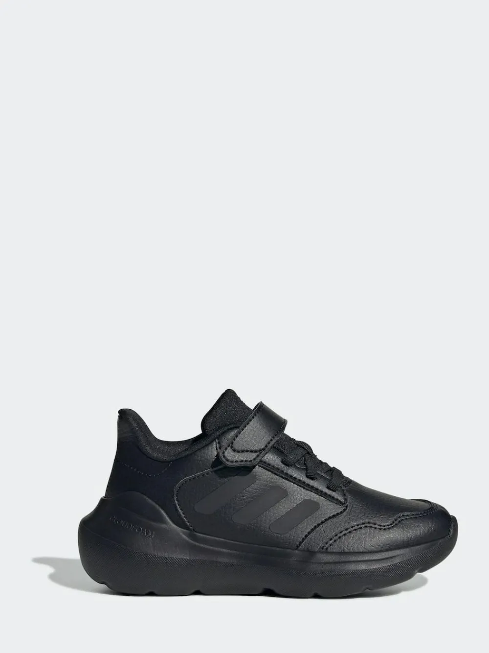 adidas Black Tensaur Run 3.0 Hook and Loop Kids Trainers^BOY School Shoes|Boys Shoes