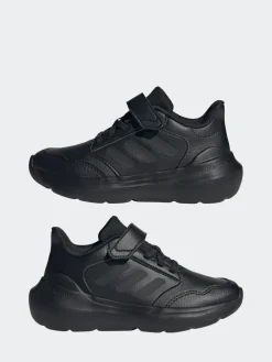 adidas Black Tensaur Run 3.0 Hook and Loop Kids Trainers^BOY School Shoes|Boys Shoes